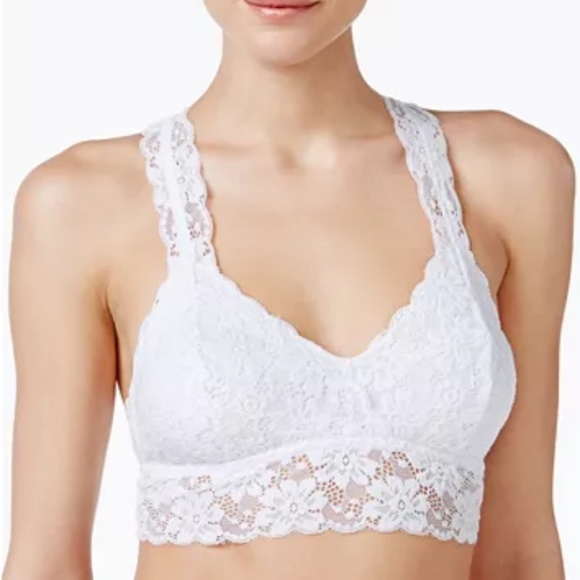 Daisy White Lace Bralette - Picture 1 of 5